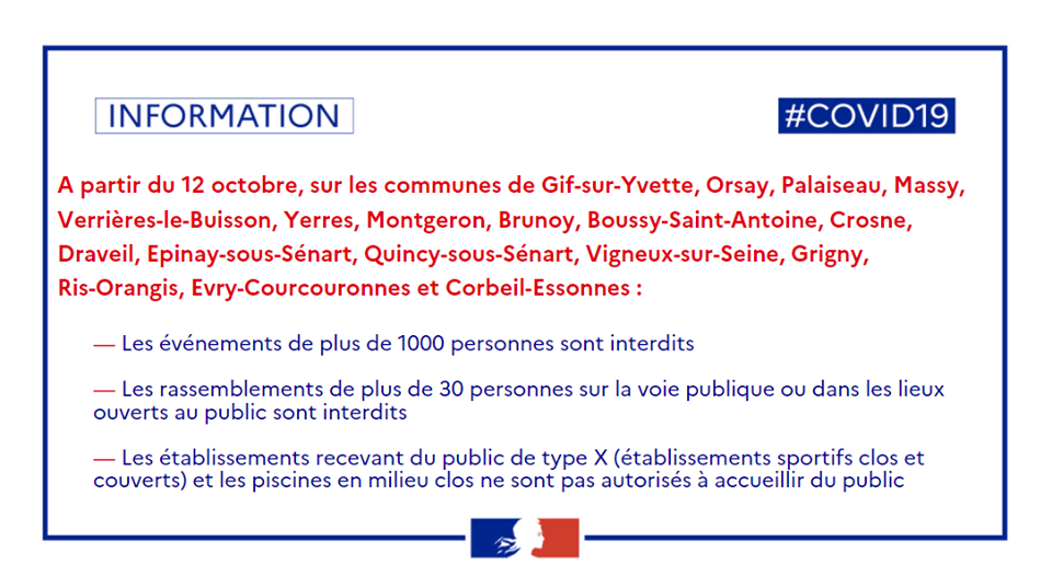 prefet91 covid